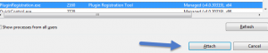attachprocess