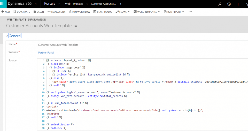 Getting Record Id from EntityView in Dynamics 365 Portal – HIMBAP
