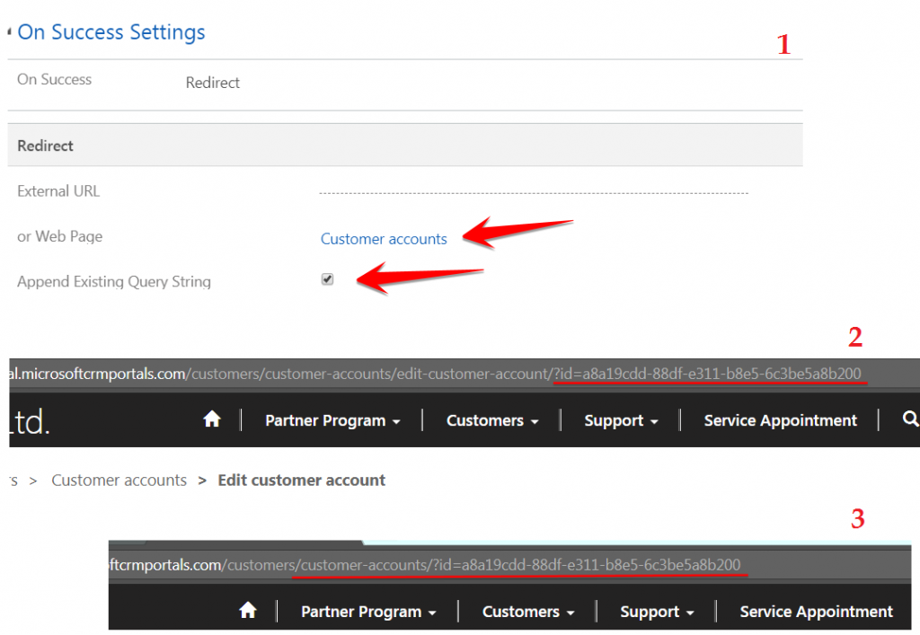 Page Redirect options in entity form Dynamics 365 Portals – HIMBAP