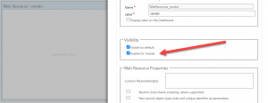 Configure web resource for Dynamics 365 for phones- Quick Tip