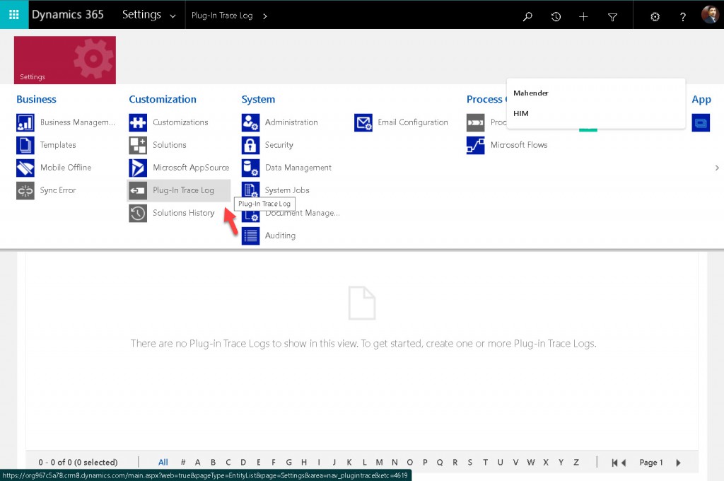 Error Logging using D365 CE Plugin – HIMBAP