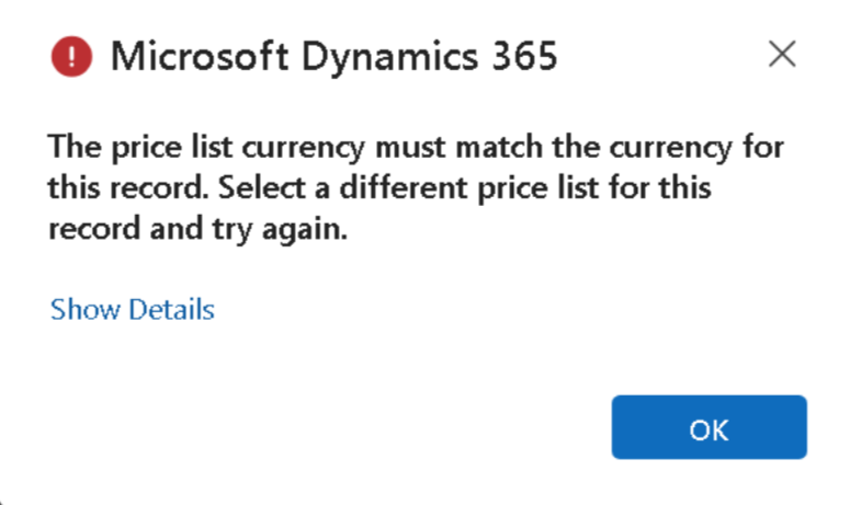 Avoiding Currency Mismatch Errors in Dynamics 365 CE Avoiding Currency Mismatch Errors in Dynamics 365 CE